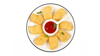 Formado de carne de ave