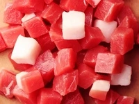 Cortadora centrífuga 3D para carne congelada (cubos, rebanadas y tiras)