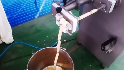 Embutidora al vacío de salchichas