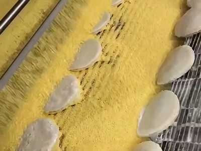 Empanizado de hamburguesas