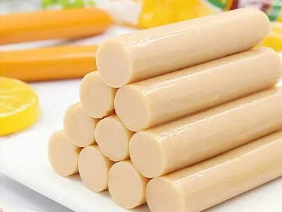 Salchichas de carne de pollo