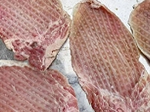 Ablandamiento de filetes de pollo